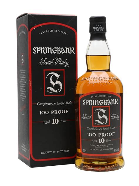 springbank whisky 10 year old.